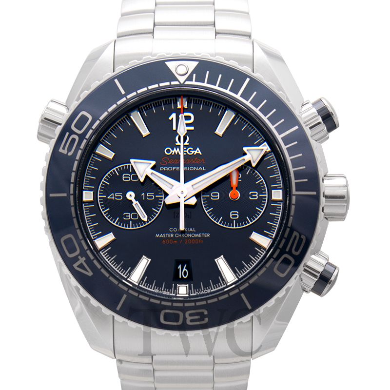 omega seamaster planet ocean chronograph blue