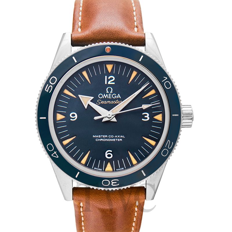 seamaster automatic blue dial men's watch