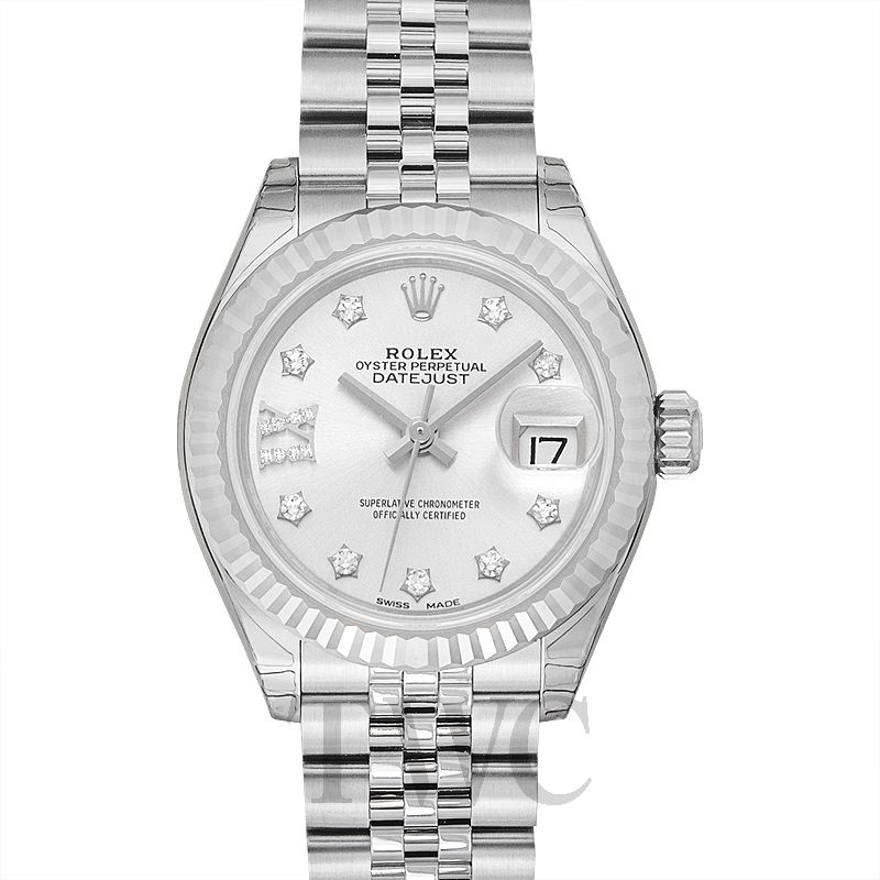 Buy New Rolex Lady-Datejust 28 279173-0005 Silver Dial Women's Watch