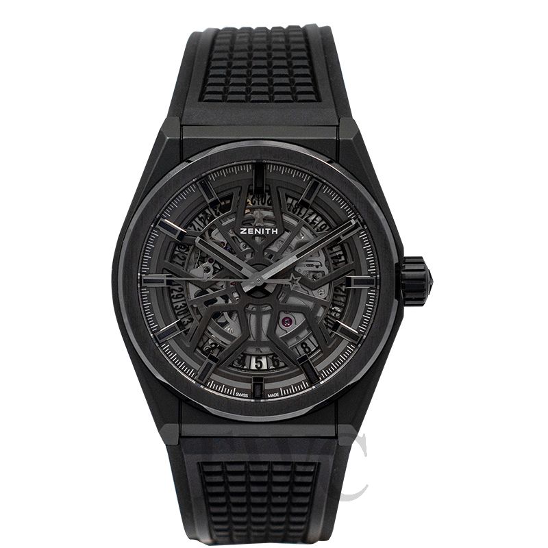 Zenith Defy Classic Automatic Skeletal Dial Titanium Men's Watch  95.9000.670/78.R782 7613061028017 - Watches, Defy Classic - Jomashop