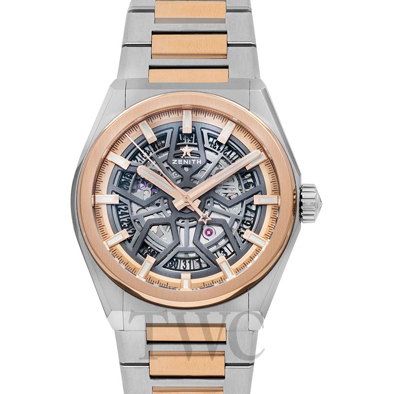  Zenith Defy Classic Titanium & Rose Gold Watch 87.9001