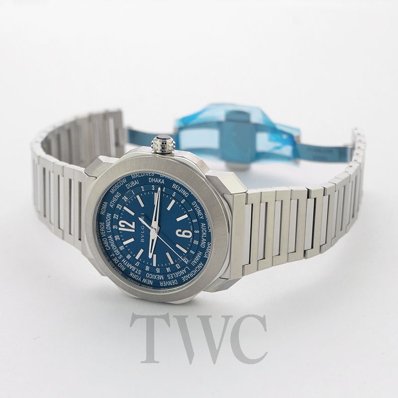 Bvlgari+Octo+Blue+Men%27s+Watch+-+102856 for sale online