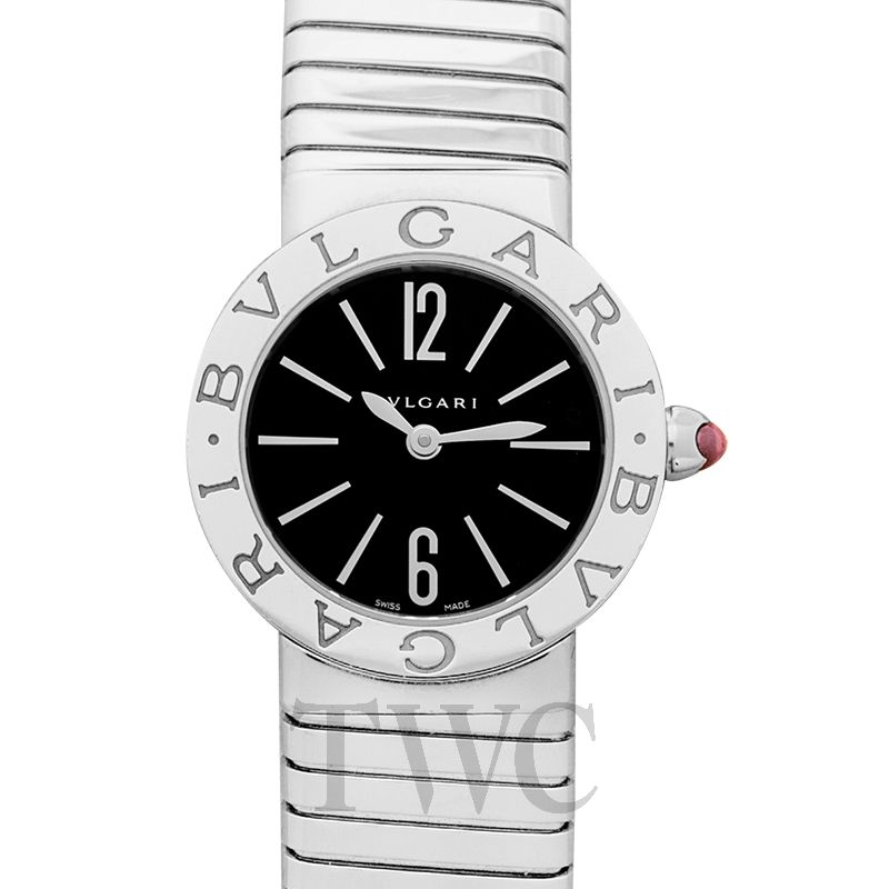 Bvlgari LVCEA Tubogas Quartz Diamond White Mother of Pearl Dial