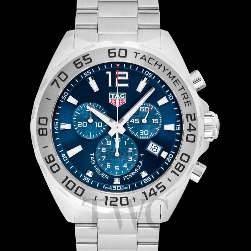  TAG Heuer Formula 1 Quartz Chronograph - Diameter 43 mm  CAZ101K.BA0842 : Clothing, Shoes & Jewelry