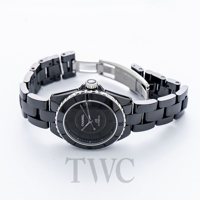 Pre-owned Chanel J12 Black Ceramic H1626 - Pre-owned Watches