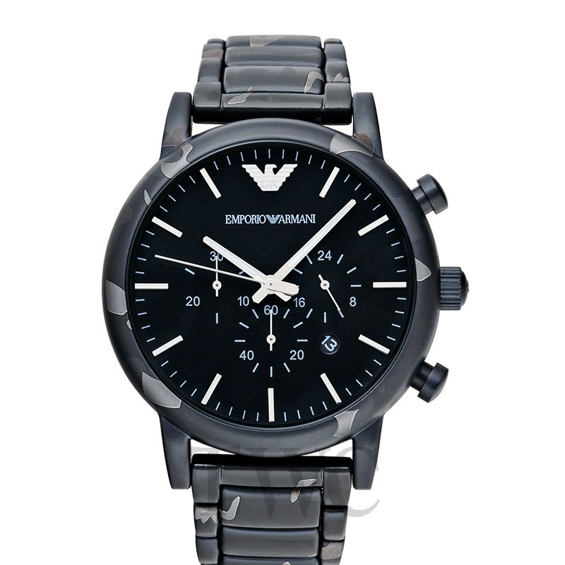 armani solid stainless steel