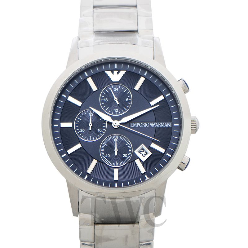 emporio armani blue dial