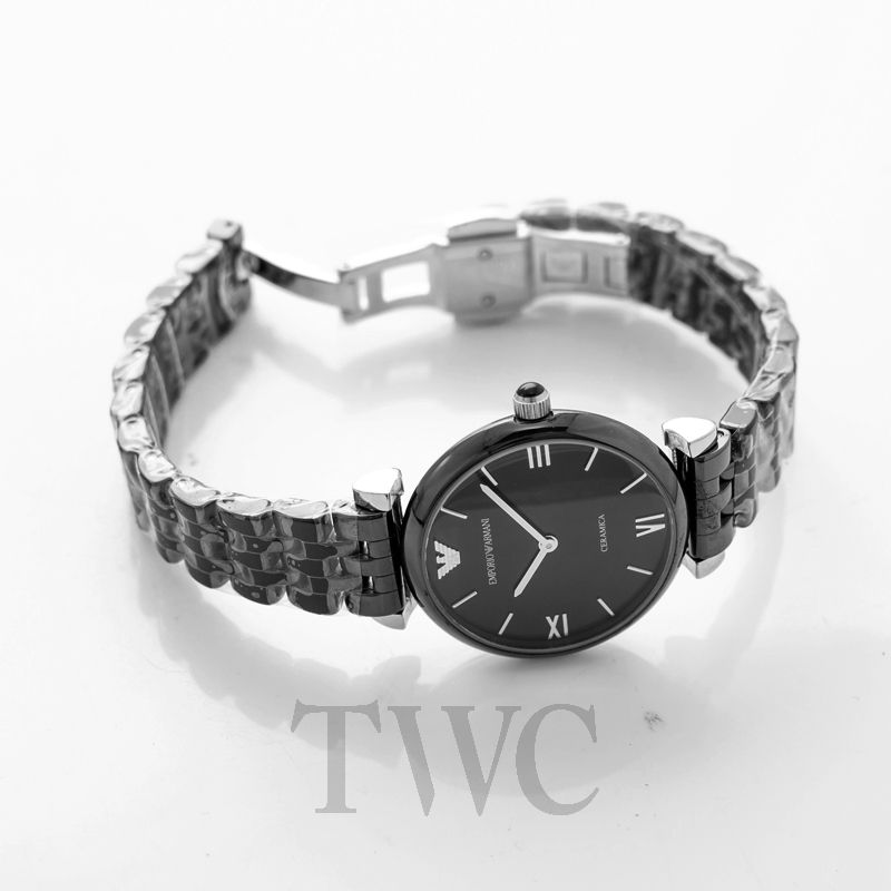 emporio armani ceramica ladies watch