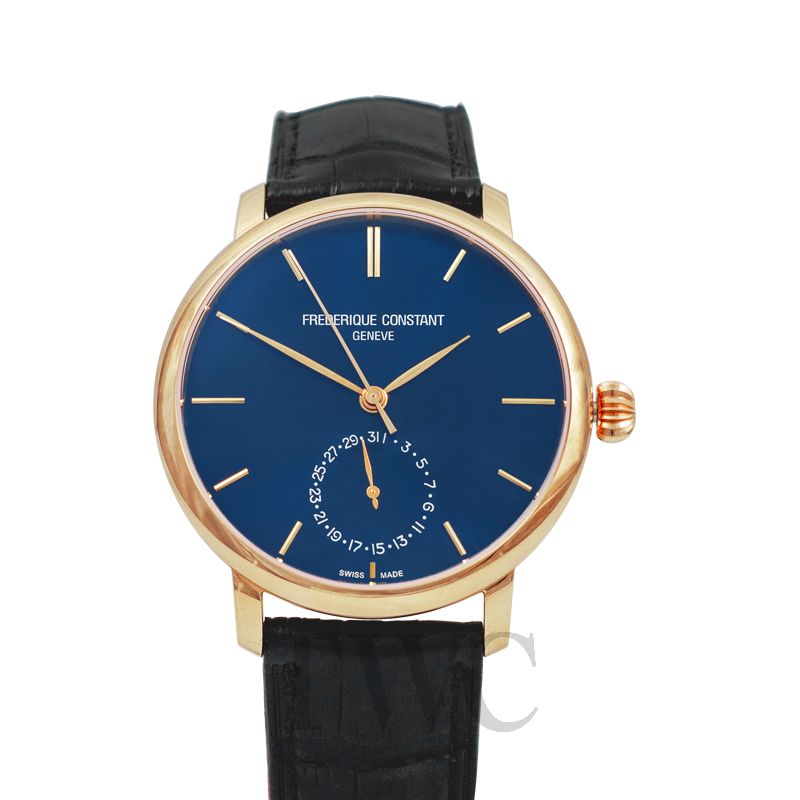 Frederique constant slimline blue hotsell
