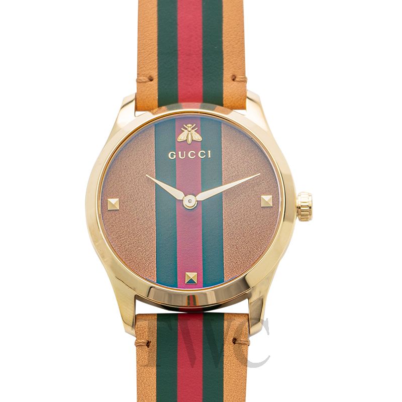 gucci stripe watch