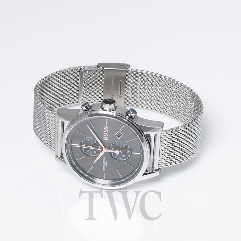 mens hugo boss hb1513440 stainless steel watch