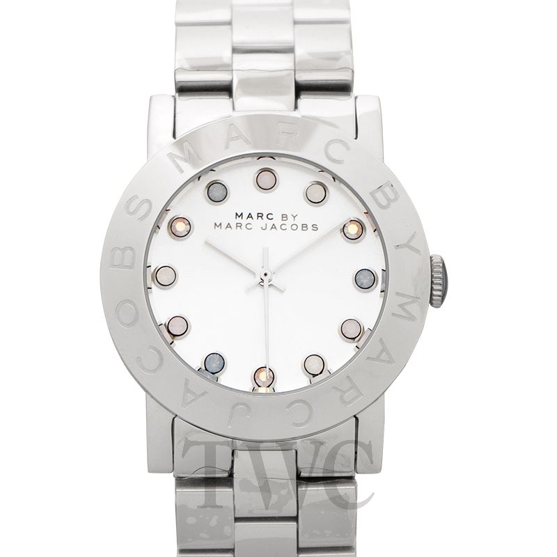 marc jacobs mini amy watch silver