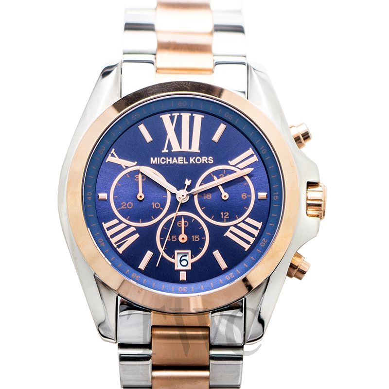 michael kors blue watch