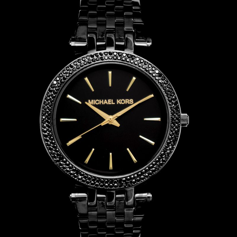 Michael kors darci watch black deals