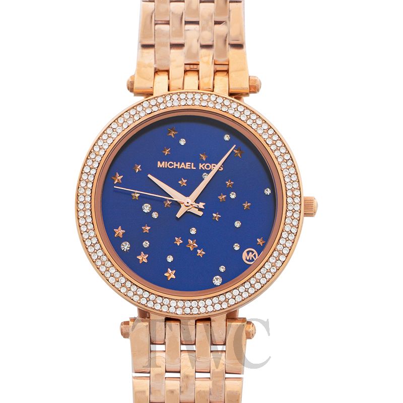 mk darci rose gold