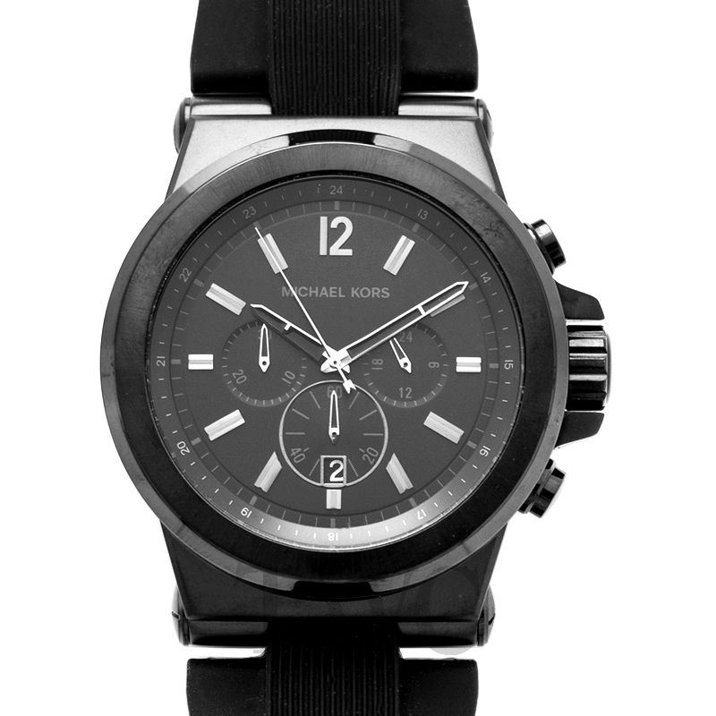 michael kors men's dylan black watch mk8152