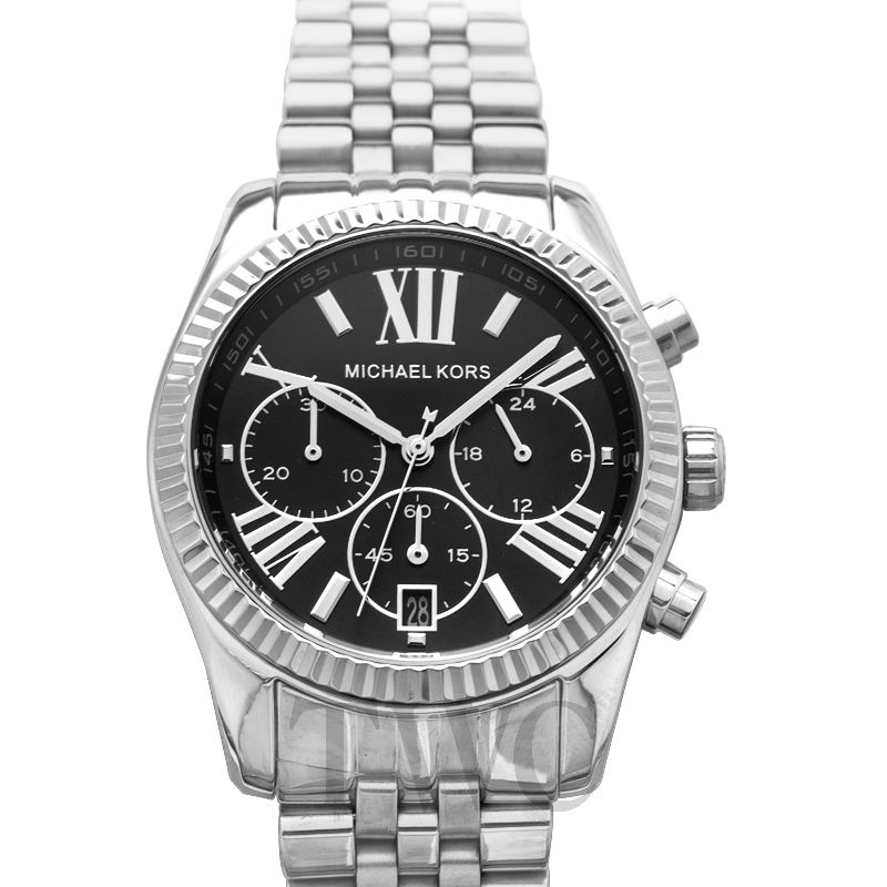 mk lexington chronograph watch