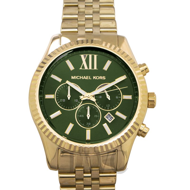 michael kors green watch