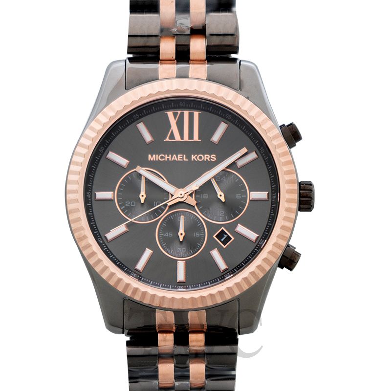 michael kors lexington chronograph men's watch