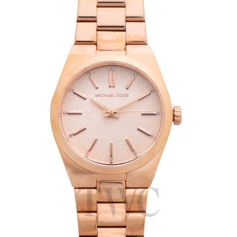 channing gold tone watch