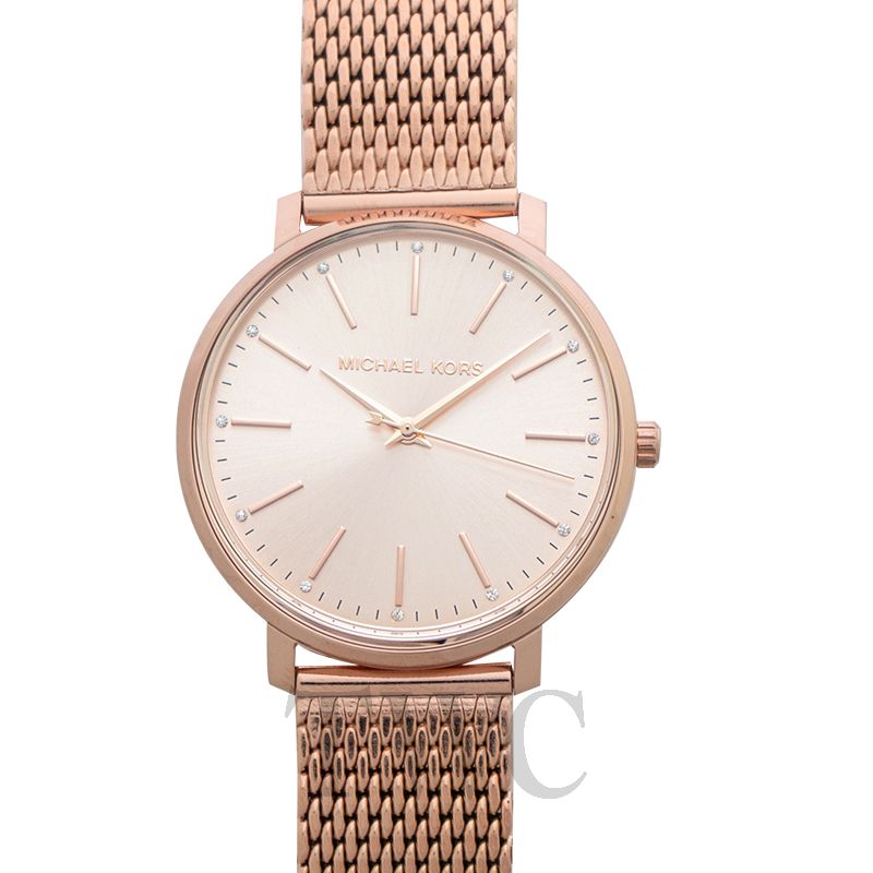 michael kors pyper rose gold watch