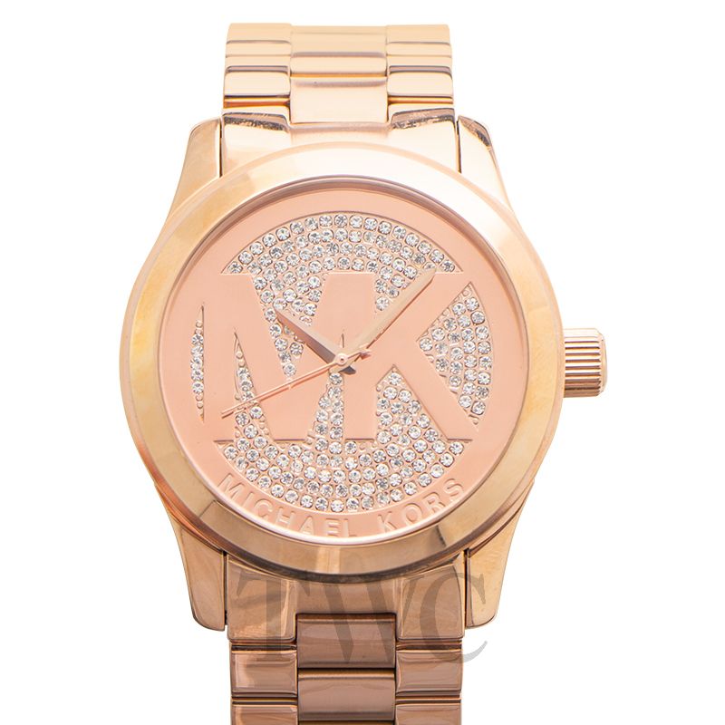 women's michael kors runway watch