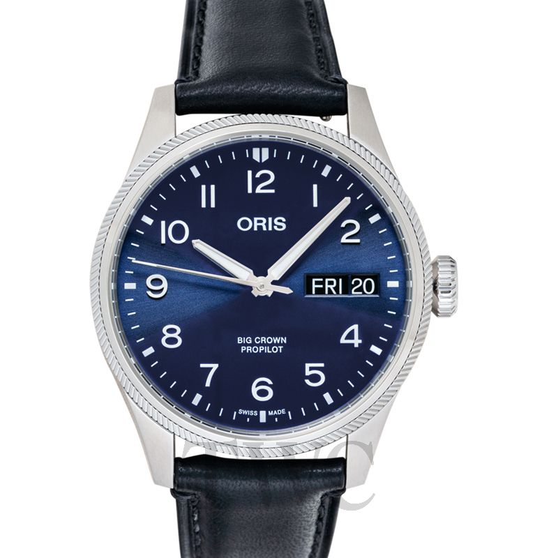 oris big crown propilot date blue