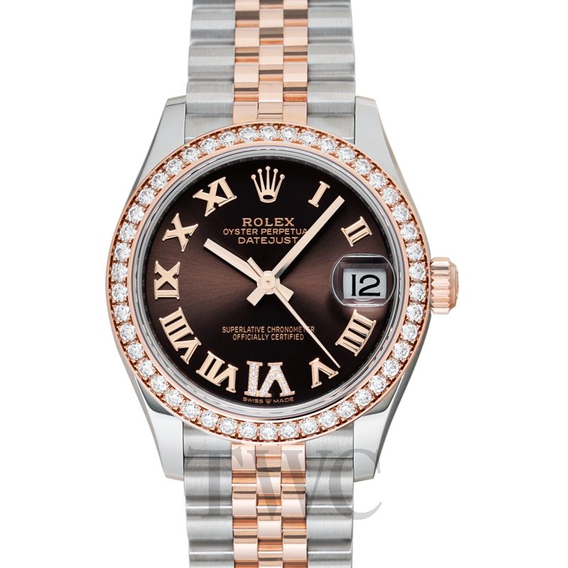 ladies datejust diamond dial