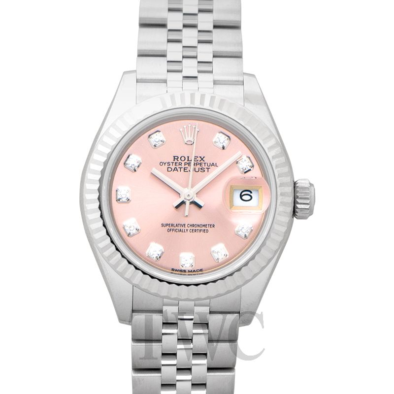 rolex lady datejust pink