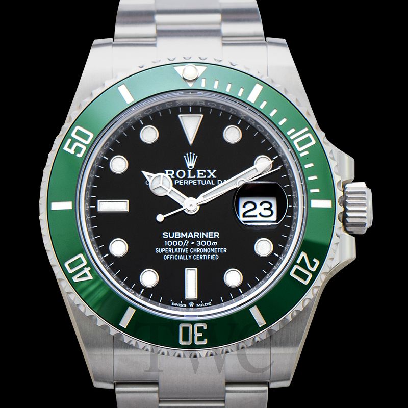 Rolex Submariner Green Case Wristwatches for sale