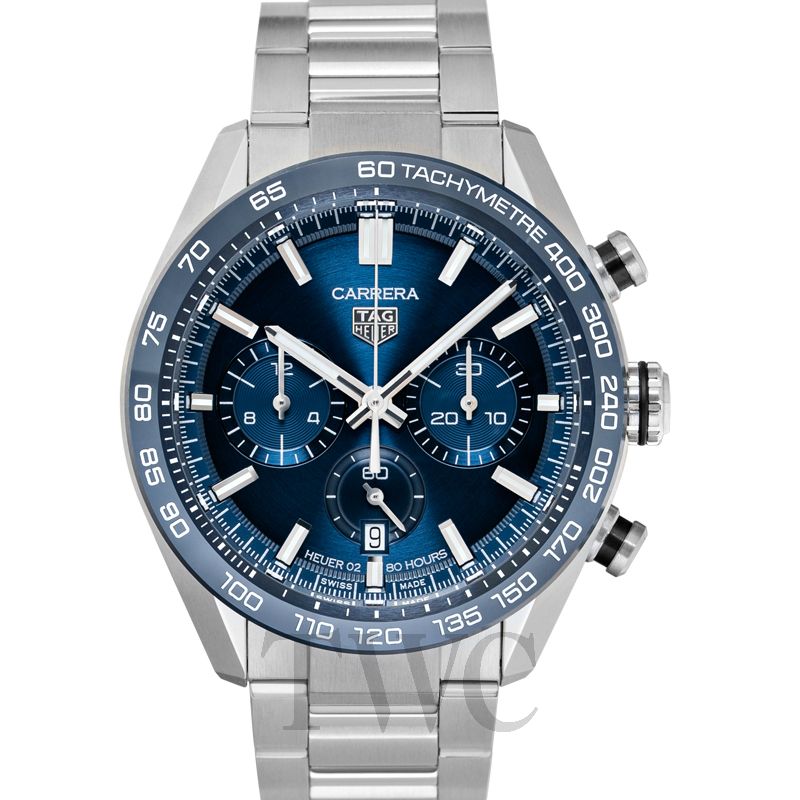 Tag Heuer Carrera Auto Chronograph (44mm, Steel