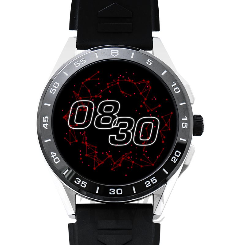 TAG HEUER タグホイヤー SBG8A10.BA0646 コネクテッド スマートウォッチ E3 SS 45mm ブラック 黒 時計  30011246｜その他