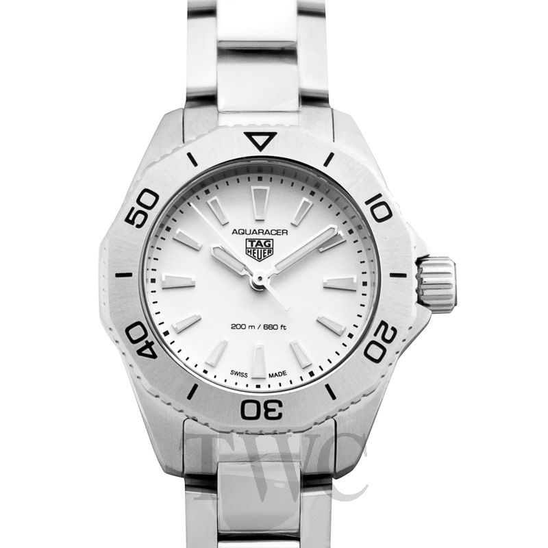 Tag heuer aquaracer sales white ceramic ladies watch