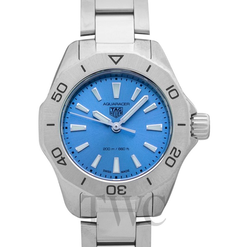 Tag heuer aquaracer ladies blue top