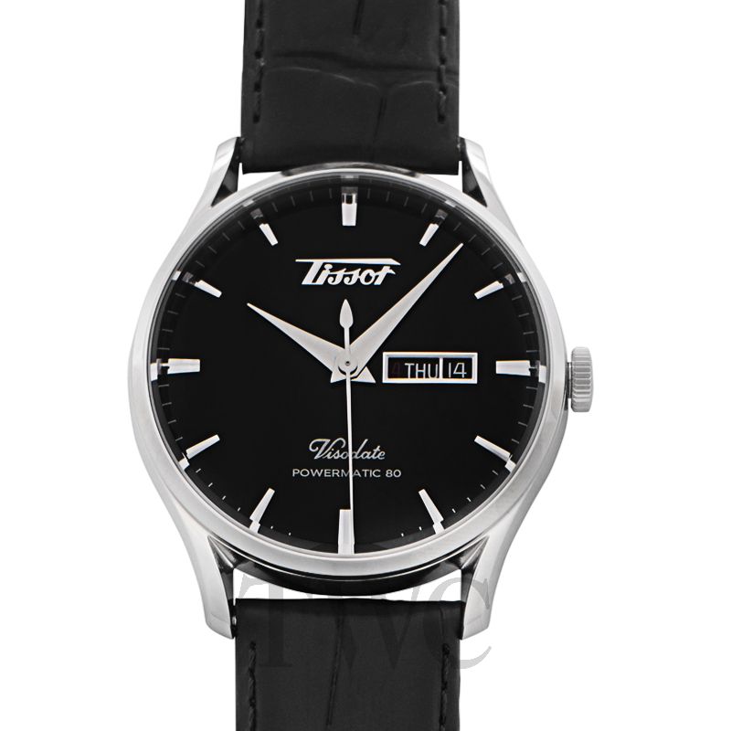 Tissot visodate black sales dial