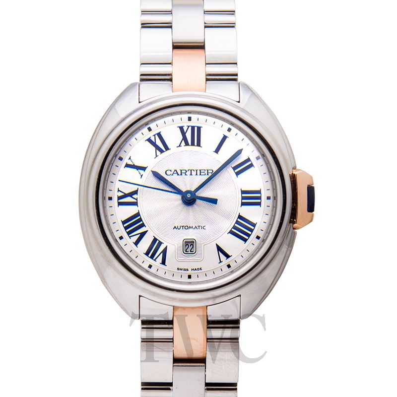 cartier cle automatic ladies watch