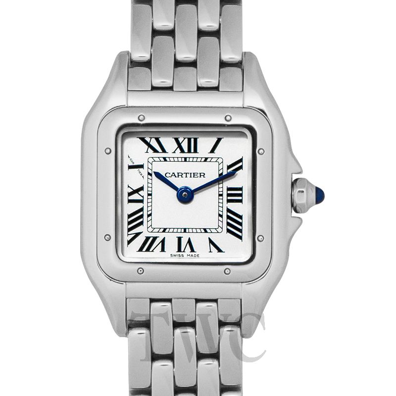 cartier panthere stainless steel watch