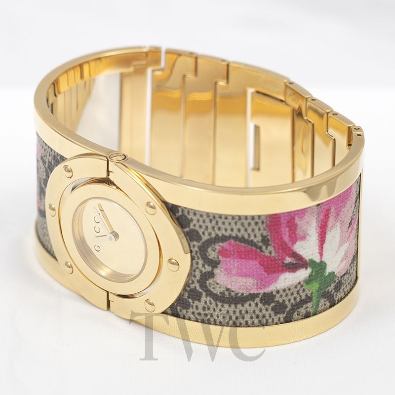 gucci twirl bloom watch