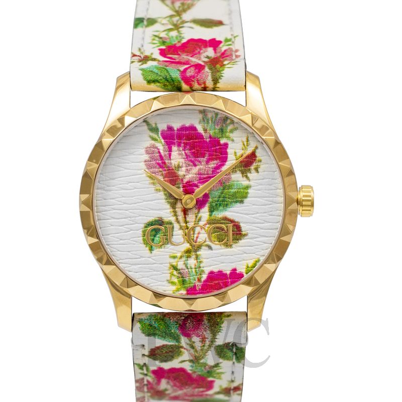 gucci watch flower