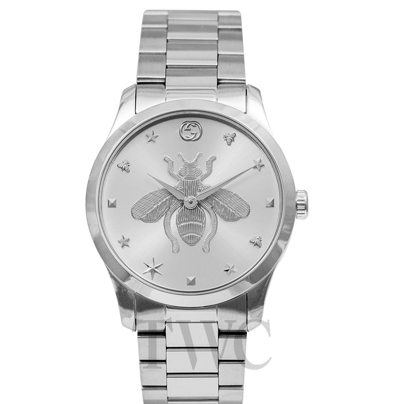 gucci g timeless watch silver