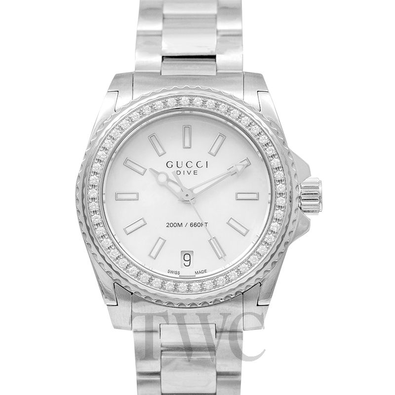 womens gucci dive watch