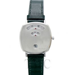 Gucci grip hotsell watch silver