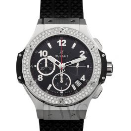 未使用　正規品　Hublot ブラックレザーベルト G501-30 未使用 正規品 Hublot ブラックレザーベルト G501-30 ウブロの換部品