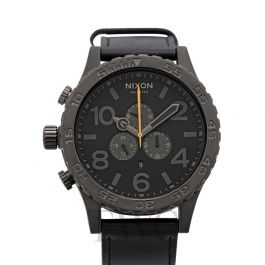 Nixon on sale chrono leather