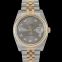 Rolex Datejust 36 Grey With 10 Diamonds Dial Stainless Steel and 18K Yellow Gold Jubilee Bracelet Automatic Men's Watch 116233GYDJ 116233-Gy-G-J image 4