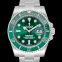 Rolex Submariner Steel Automatic Green Dial Men's Watch 116610 LV image 4