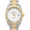 Rolex Datejust 41 Rolesor Yellow Fluted / Oyster / White 126333 White image 1