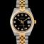 Rolex Datejust 31 Rolesor Yellow Fluted / Jubilee / Black Diamond 178273-31 image 4