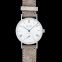 Nomos Glashuette Ludwig 33 Manual-winding White Silver-plated Dial 32 mm Ladies Watch 243 image 4