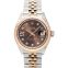 Rolex Lady-Datejust 28 Rolesor Rose Fluted / Jubilee / Chocolate Diamond 279171-0003G image 1